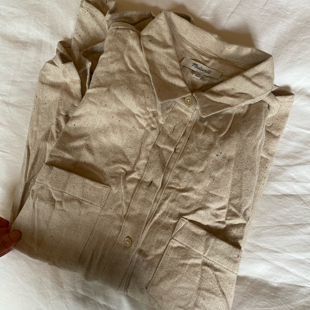 Madewell thick button up